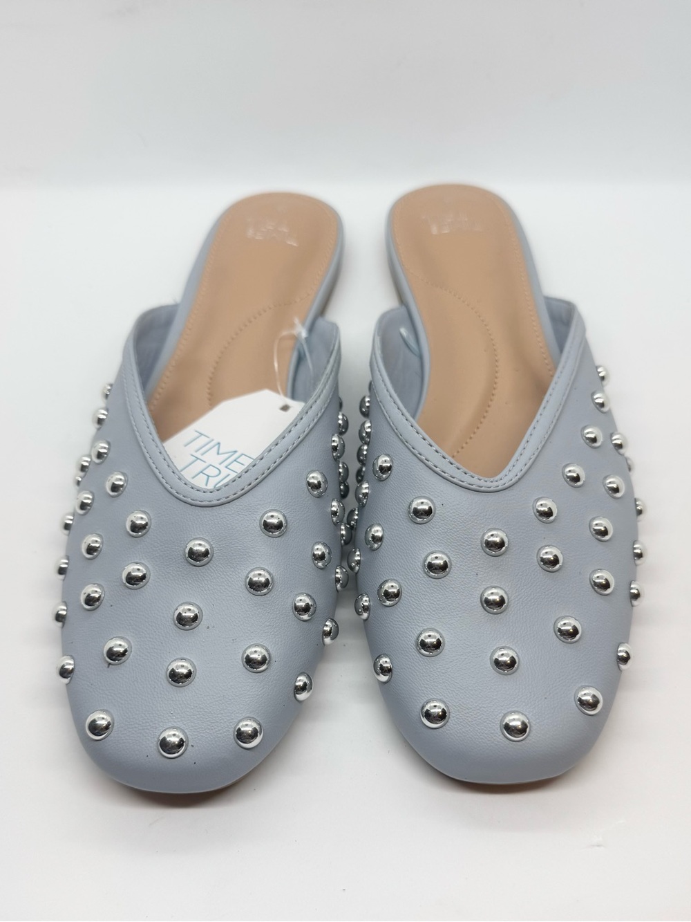 Time and Tru Women's Studded Mules